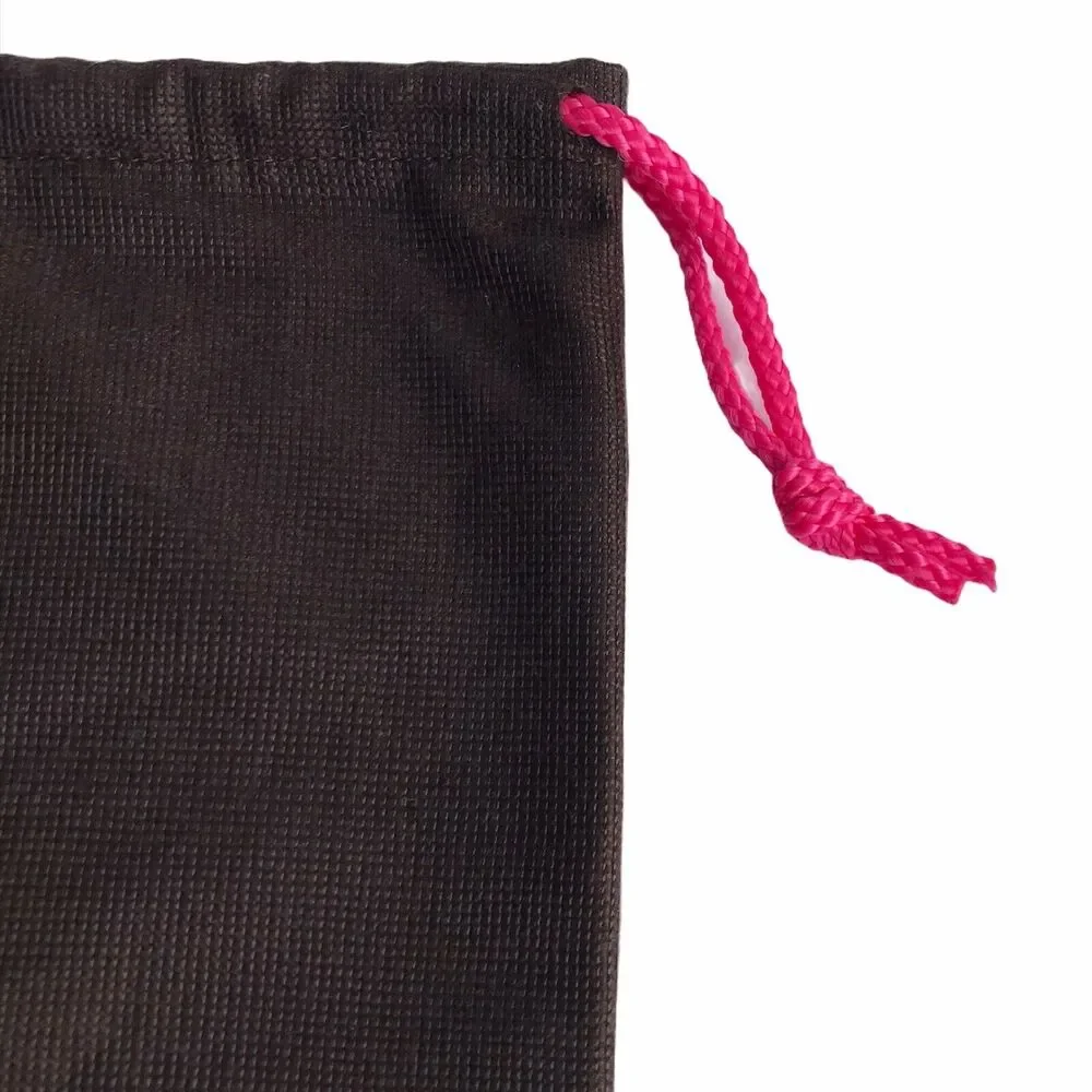 Kate Spade Dust Bag Large Dustbag Purse Cover Brown Gold Pink Drawstring Pouch